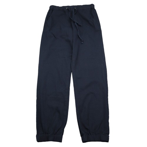 American BAZI Hose Damen M dunkelblau hoher Bund Eingriff Tasche Kordelzug Jogger - Bild 1 von 20