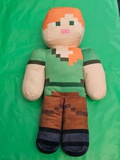 Minecraft Alex 14" Plush Toy Factory Stuffed Doll Explorer Mojang Free Shipping