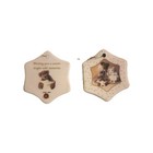 2 Boyd’s Bears & Friends Christmas Collection Ceramic 2-Ornaments