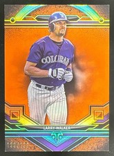2024 Topps Baseball Triple Threads Larry Walker Amber /199 #6 Colorado Rockies
