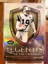 2025 Topps Chrome Keyshawn Johnson #LOG-23 Legends of the Gridiron Refractor 
