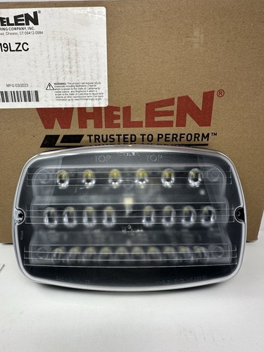 Whelen M9 Surface Mount Super-LED 12V Scenelight, Chrome Flange, M9LZC - Picture 2 of 11