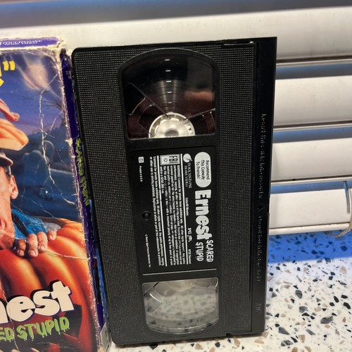 Ernest Scared Stupid VHS Halloween horror comedy Jim Varney Box Wear V7 - Picture 3 of 9