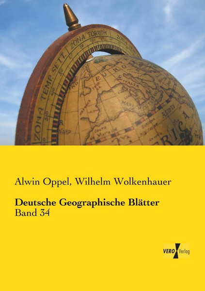 Alwin Oppel (U. A.) | Deutsche Geographische BläTter | Taschenbuch | Deutsch-image