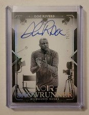 2024-25 Panini Noir Doc Rivers #SS-DOC Showrunner Signatures Auto Bucks /99