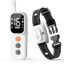 Dog Shock Collar - 3300 FT Dog Training Collar with Remote, IP67 Waterproof, ...