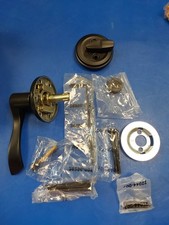 Kwikset 966BLLH.UNIV Balboa Left Handed Lever Single Cylinder - Interior Black