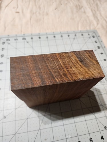 Cocobolo Bowl Blank, 5 X 5 X 2" - Picture 6 of 8