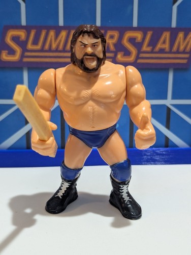 WWF Hasbro Hacksaw Jim Duggan w 2x4 - WWE Mattel L...