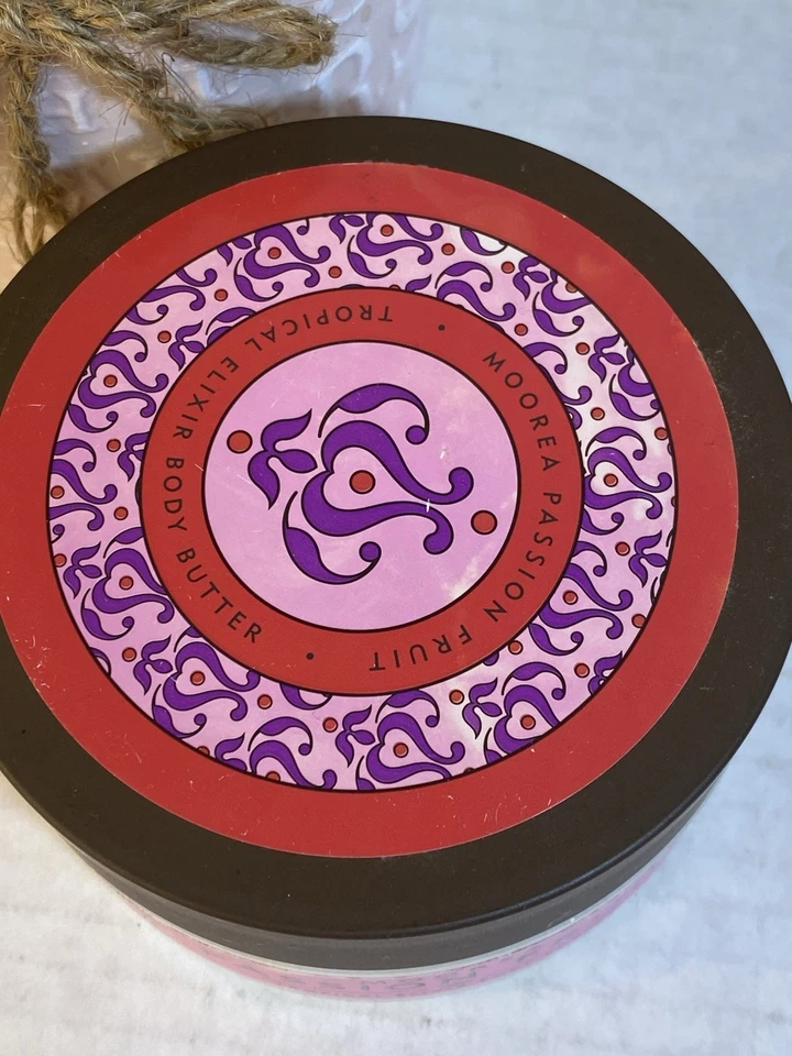 Novo Victoria's Secret Moorea Elixir Tropical de Maracujá 7 oz Frasco de Manteiga Corporal - Imagem 2 de 4