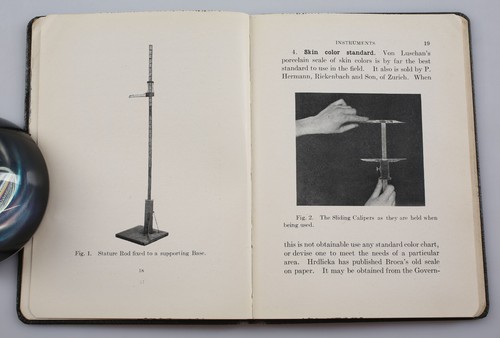 1923 American Museum of Natural History Book Essentials of Anthropometry - Picture 7 of 11