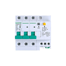 Suntree Interruttore Automatico Differenziale Trifase AC 32A 400V