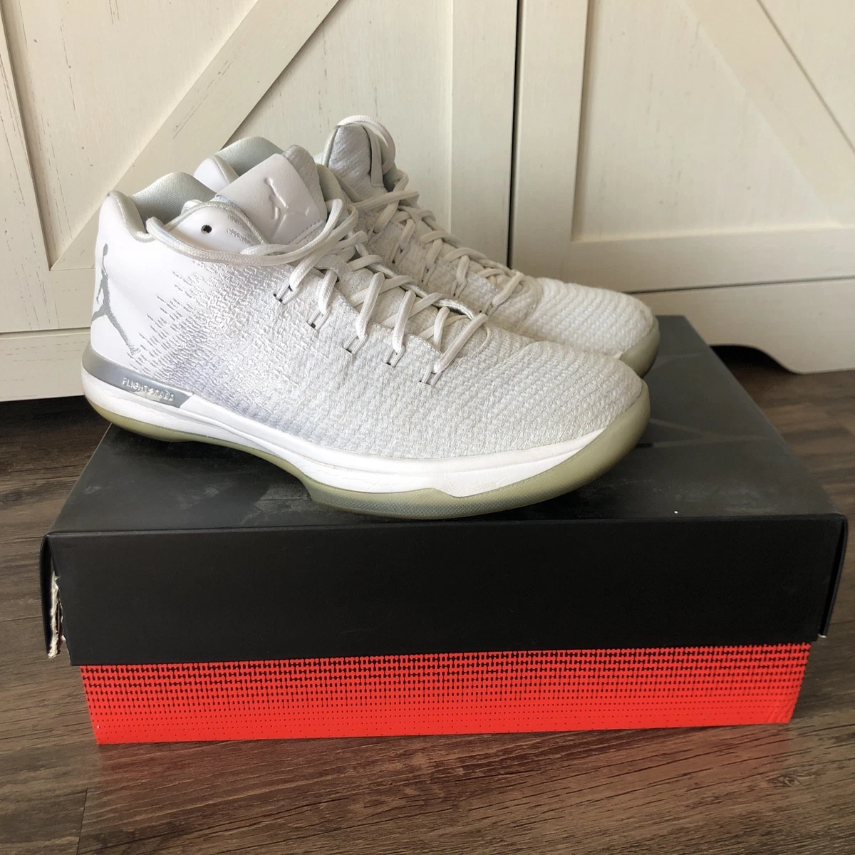 Nike Air Jordan 31 Low Pure Money White Silver Sneaker Size 13 Y2K Streetwear Jordan 31 Low Pure Money | eBay main image 4