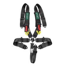 5-Point Racing Harness, 1PC Black Racing Belts 5 Point Harness Sets with Ultra C