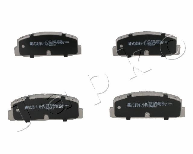 Fits JAPKO 51302 BRAKE PAD SET, DISC BRAKE