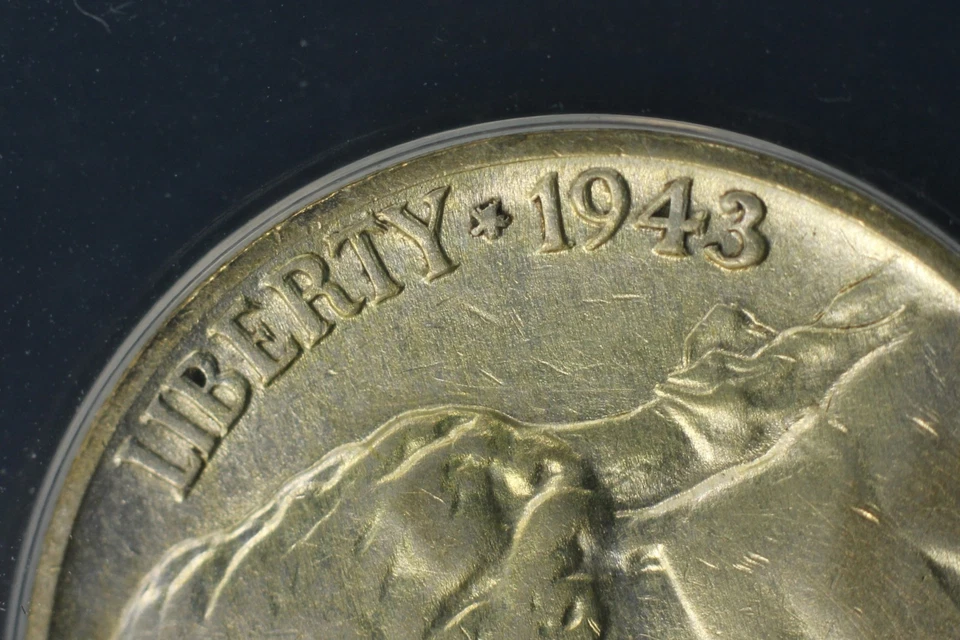 1943-P JEFFERSON NICKEL 5C ANACS XF DETAILS DOUBLED DIE OBVERSE FS-103 (97834) - Image 3 of 3