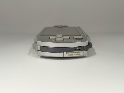 L4103 Ship Free Sony PSP 1000 console Silver Handheld system Japan w/memory fx - Picture 7 of 7
