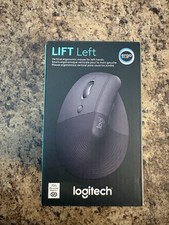 Logitech Lift Left Vertical Ergonomic Wirless Mouse Graphite 910-006467