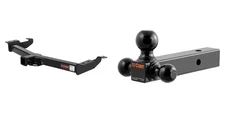 CURT Trailer Hitch Class 4 Receiver & Multi-Ball Mount Tow Package - 14055 45650