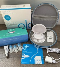 GLO Science Brilliant Personal Whitening Device + 3 Gel Vials (Exp) & Lip Care