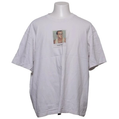 H&M, T-shirt, Größe: XXL, model: keith haring, Weiß, Baumwolle, Print #2JN