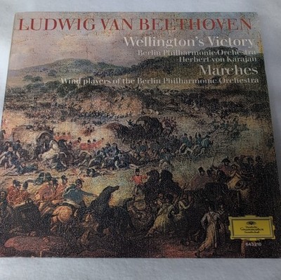 Beethoven Wellington's Victory Karajan Berlin Philharmonic DG Vinyl LP 12'' 33 R 