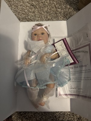 ASHTON DRAKE JESSICA SCHENK ''TUTU TINY PINK RIBBONS'' Doll W/COA