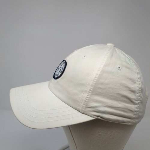 Glen View Club Strapback Baseball Cap White One Size Adjustable American Needle - Picture 3 of 10