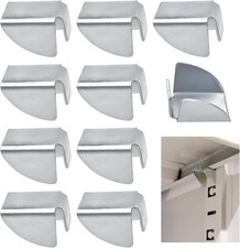 15 PCS Shelf Clips Bracket for Garage Cabinet, Removable Metal Shelf Support ...