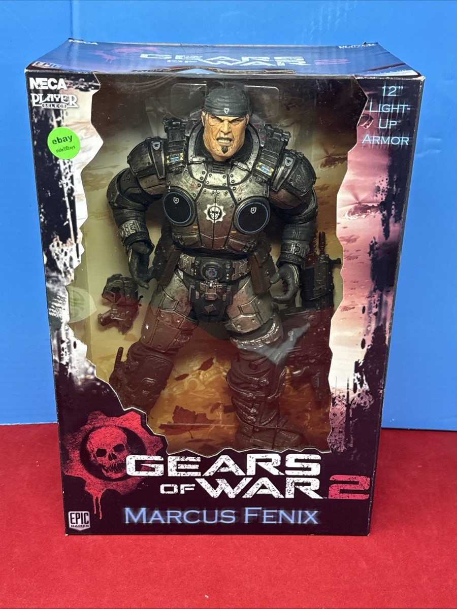 NECA GEARS OF WAR ２　フィギュア 2体セット NECA Gears of War Marcus Fenix Locust Drone Action Figure 2