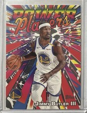 Jimmy Butler III 2025-26 Topps Power Player Insert Golden State Warriors MINT
