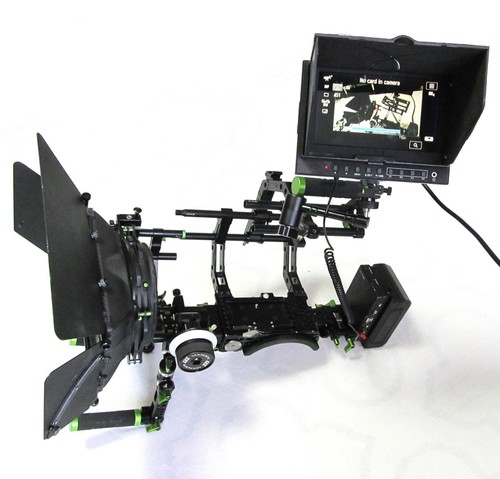 Kit de cámara profesional Lanparte V1 con montaje en hombro para monitor y estuche de transporte - Imagen 4 de 14