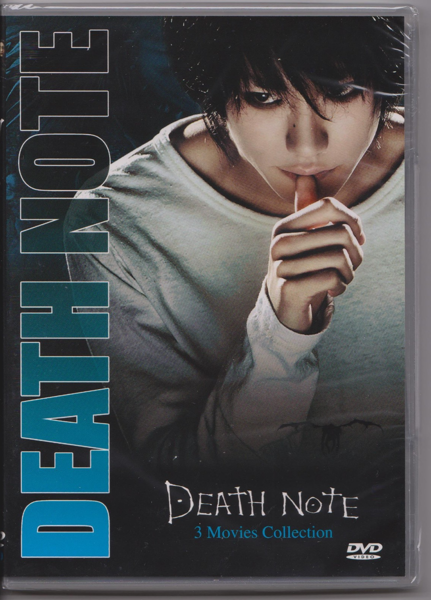 DEATH NOTE Live Action Movie Complete Collection 1 2 3 Uncut DVD