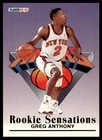 1992 Fleer Basketball Greg Anthony #1