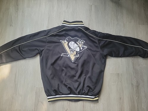 NHL G3 Sports Men's Pittsburgh Penguins Authentic Black Full-Zip Jacket Medium - Picture 6 of 9