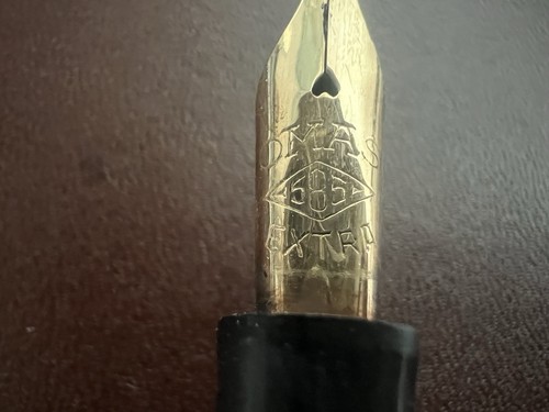 🔴 OMAS penna stilografica Extra stiloforo pennino ORO 14K da restaurare vintage - Imagen 6 de 13