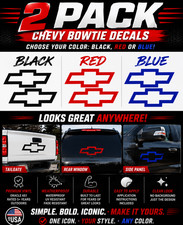 2 Pack Chevy Bowtie Decal Die Cut Chevrolet Bow Tie Sticker 1 2 3 4 5 2 Pack Chevy Bowtie Decal Die Cut Chevrolet Bow Tie Sticker 1 2 3 4 5