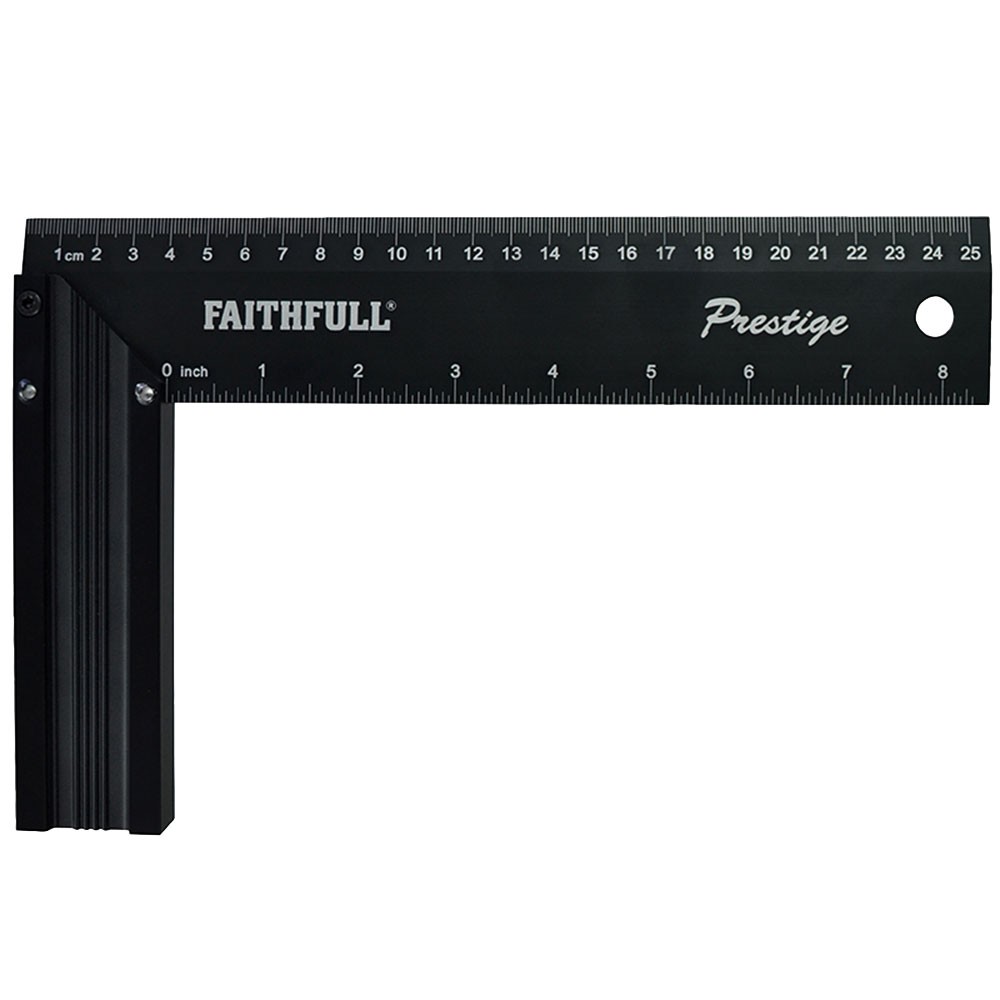 Faithfull Black Prestige Try Square 250Mm Aluminium Faics10cnc - Image 10