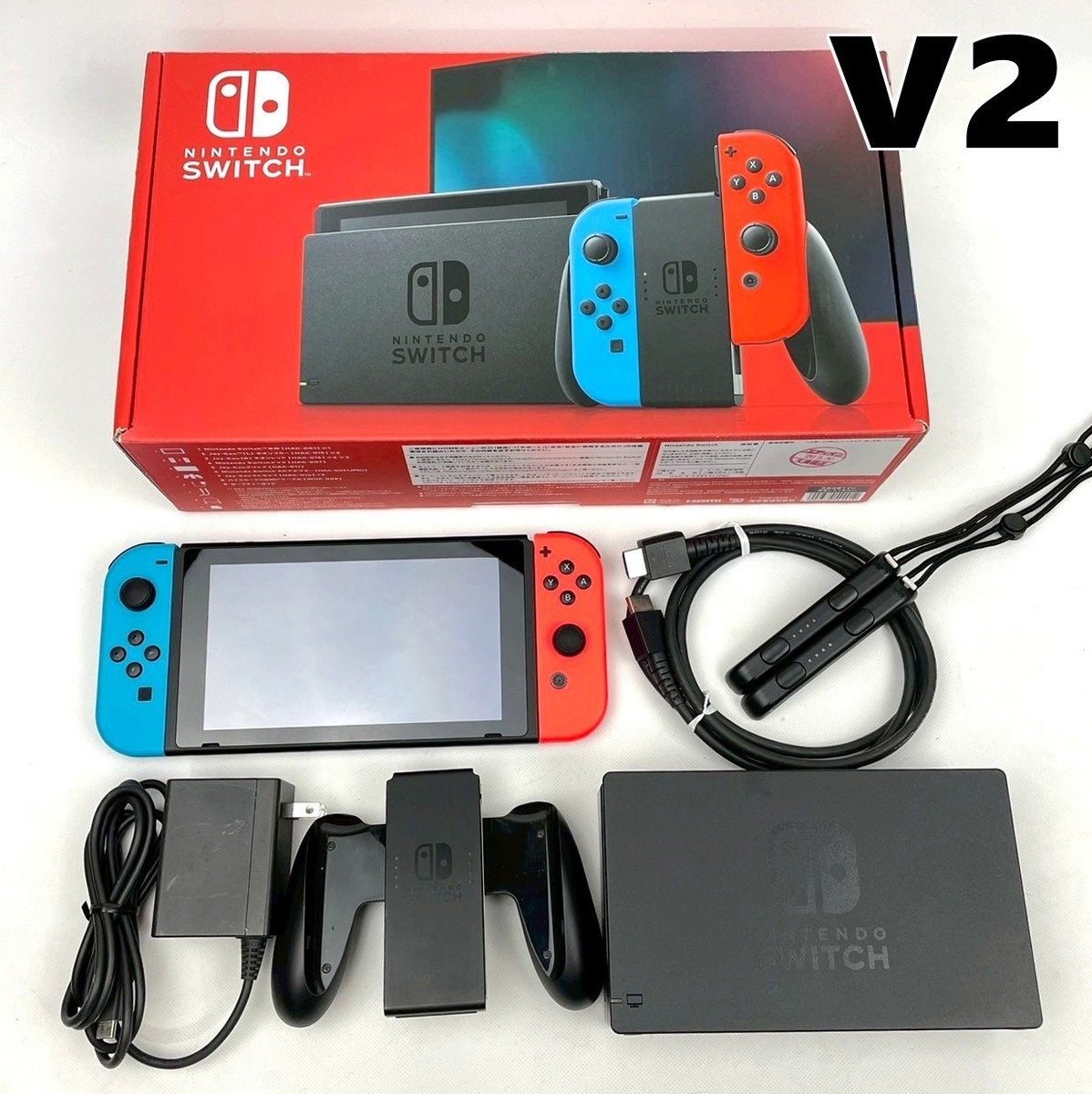 Nintendo Switch HAC-001(-01) Console All Accessories