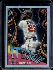 2023 Bowman Chrome Michael Harris II It Came to the League RC #CFL-6 Braves