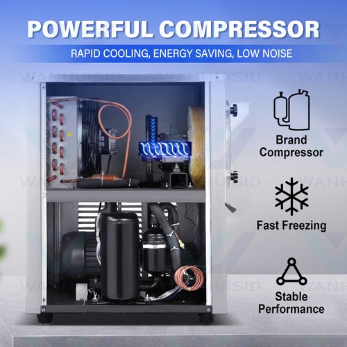 Commercial Hard Ice Cream Machine Ice Cream Freezing Dispensing Equipment 220V - Picture 3 of 14