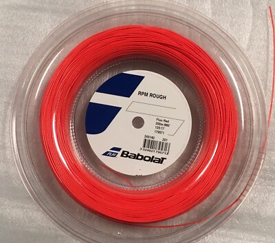 Babolat - 送料込み！未使用 バボラ ブラスト17G/200m RPM Blast Babolat RPM Blast ROUGH 17 1.25mm 660ft 200m Reel Tennis