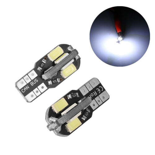 20X Super Blanco T10 194 168 W5W 2825 LED Placa Bombilla Interior 6000K - Imagen 8 de 10