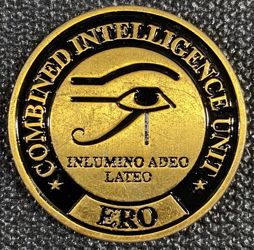 ICE - Moneda de desafío de unidad de inteligencia combinada. - Imagen 2 de 2