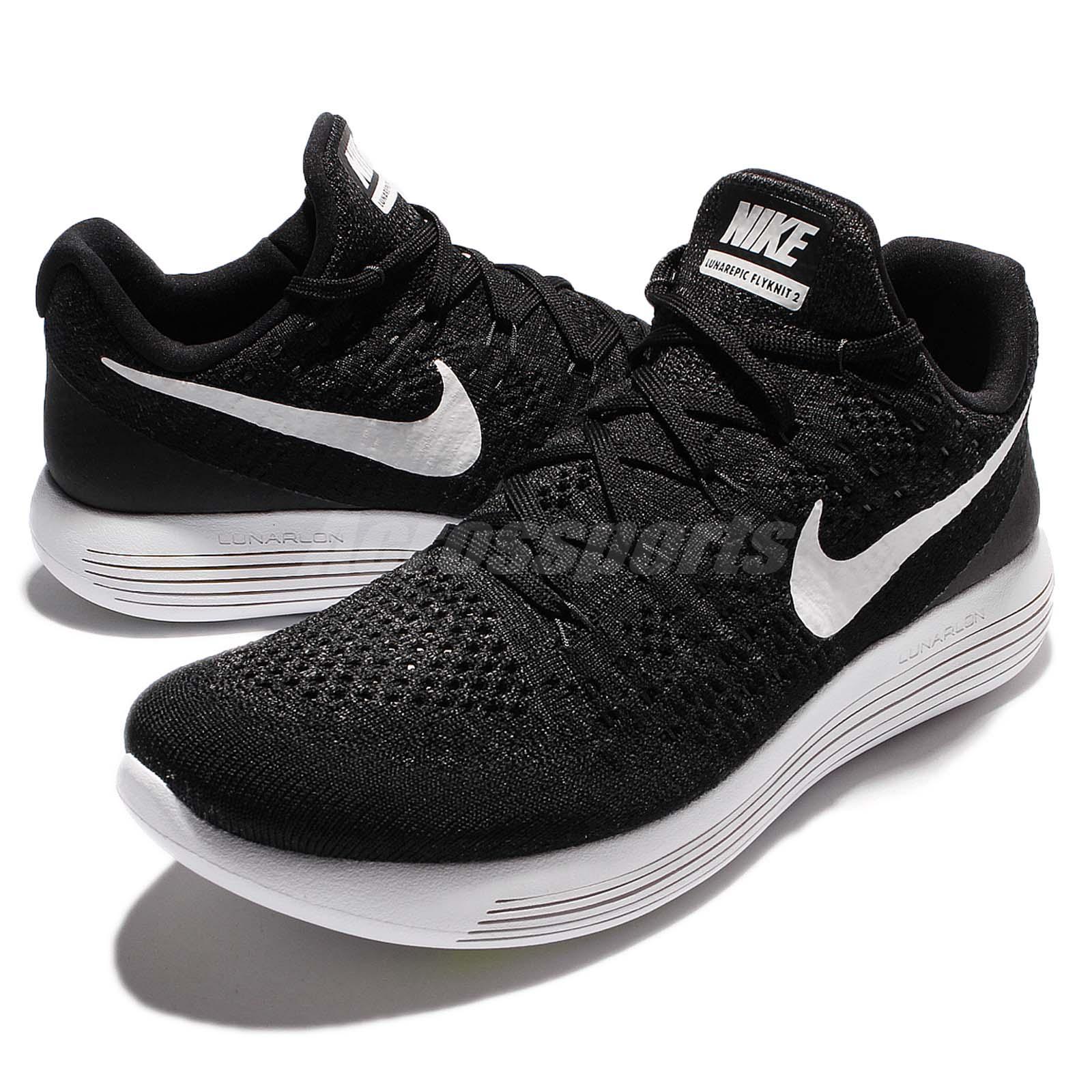 Nike Lunarepic faible homme Flyknit 2 noir blanc homme faible fonctionnement Sock-Like chaussures 863779-001 994c0c Nike Lunarepic faible homme Flyknit 2 noir blanc homme faible fonctionnement Sock-Like chaussures 863779-001 994c0c