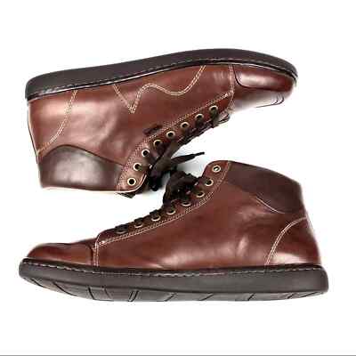 Fossil Mens Brown Leather Lace Up Boot Shoe Sz 12M Fossil Men main image 2
