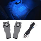 Blue Footwell Ambient Light  2pcs For Toyota RAV4 2019-2024
