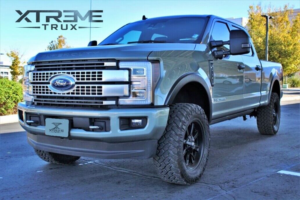 Textured Black OE Style Fender Flares For 2017-2022 Ford F-250 F-350