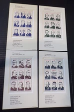 US Stamps- Ameripex 1986 Presidents- Scott #s 2216-2219 see notes (G317)