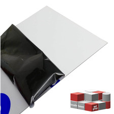 Aluminium weiß Blechstreifen, Zuschnitt RAL9016 Verkehrsweiß Große Auswahl